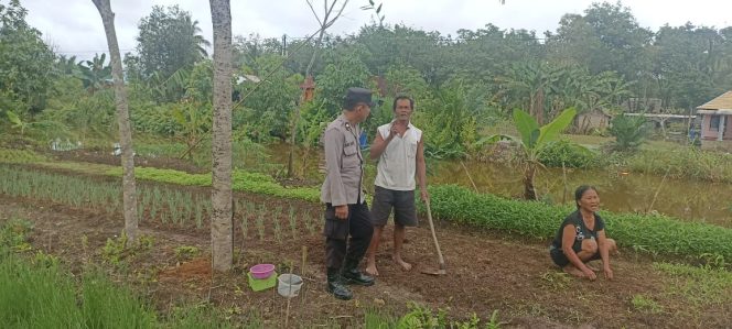 
					Polsek Basarang Dukung Ketahanan Pangan Untuk Program Makan Bergizi