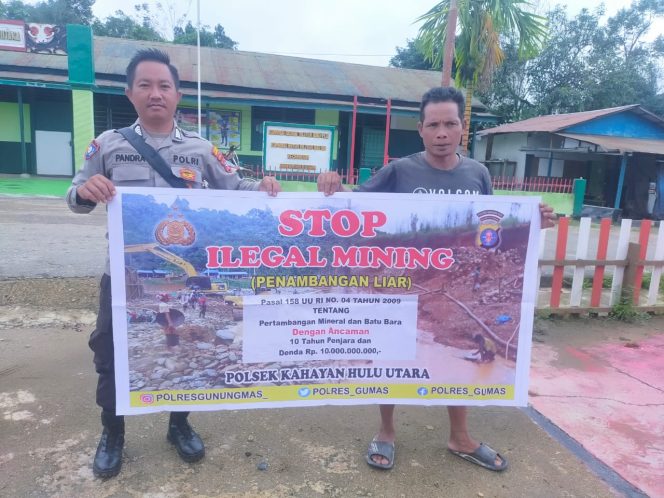 
					Polsek Kahut Gencar Edukasi Larangan Tambang Ilegal: Pelaku Diancam Hukuman Penjara Berat