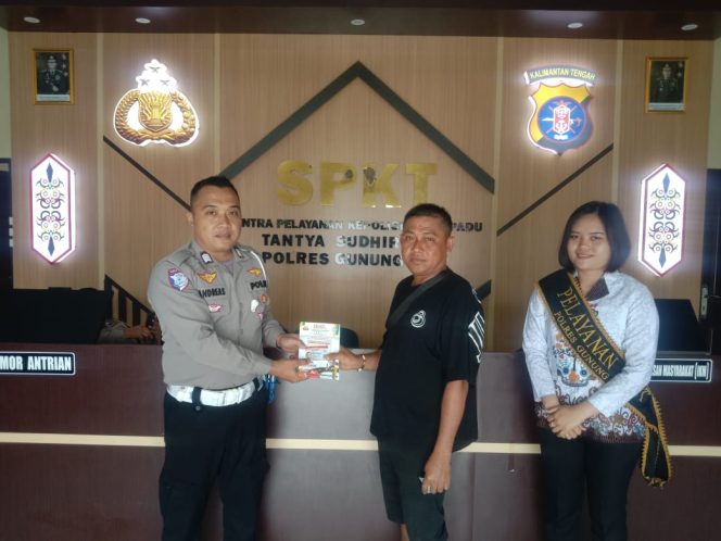 
					Humanis Berkat Srikandi, Pelayanan SPKT Polres Gunung Mas Makin Ramah