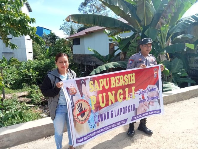 
					Pungutan Liar Dilarang Keras, Polsek Kahut Sosialisasikan Ancaman Dan Proses Hukum