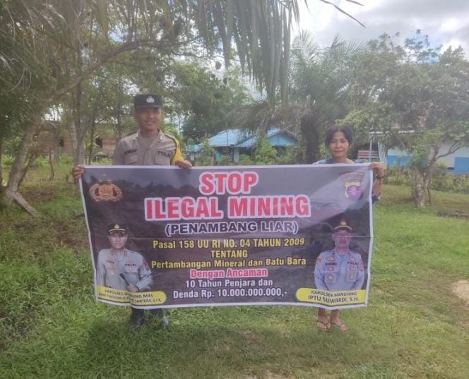 
					Polsek Tewah: Edukasi Bahaya Tambang Ilegal Demi Keberlanjutan Alam Gunung Mas