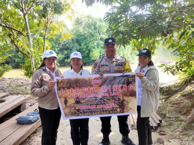 
					Masyarakat dan Polisi Bersatu, Perangi Tambang Ilegal Demi Lingkungan Sehat