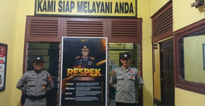 POLSEK PULAU PETAK LAKSANAKAN KEGIATAN SIAGA MAKO PADA MALAM HARI GUNA CIPTAKAN SITUASI AMAN