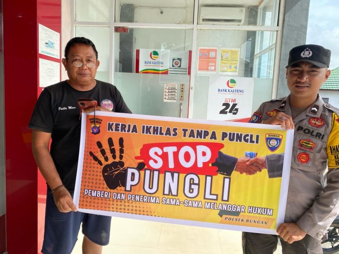 Polsek Rungan: Edukasi Bahaya Pungutan Liar, Menemukan Segera Lapor