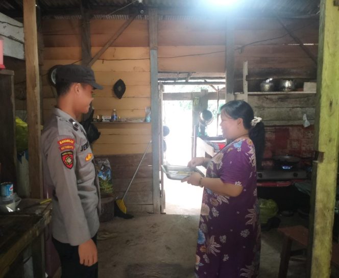 Polsek Permata Kecubung Tingkatkan Keamanan Lewat Giat Patroli KRYD