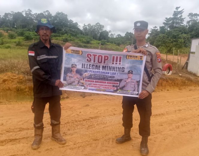 Cegah ilegal Mining Polsek Marikit Sambangi Warga masyarakat.