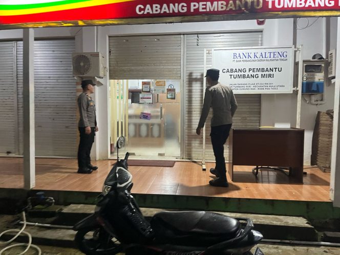 Polsek Kahut Perkuat Patroli Antisipasi Kejahatan, Jamin Malam Hari Aman