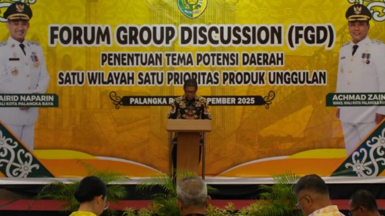 Pemkot Palangka Raya Gelar FGD Penentuan Produk Unggulan Daerah