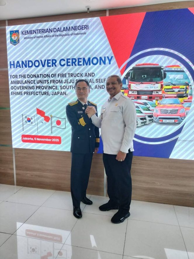 
					Pemkab Aceh Tamiang Dapat Bantuan Hibah 2 Unit Damkar dari Korsel