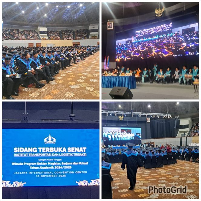 
					ITL Trisakti Mewisuda 1.124 Lulusan Tahun Akademik 2024/2025, Siap Berkontribusi di Sektor Transportasi dan Logistik