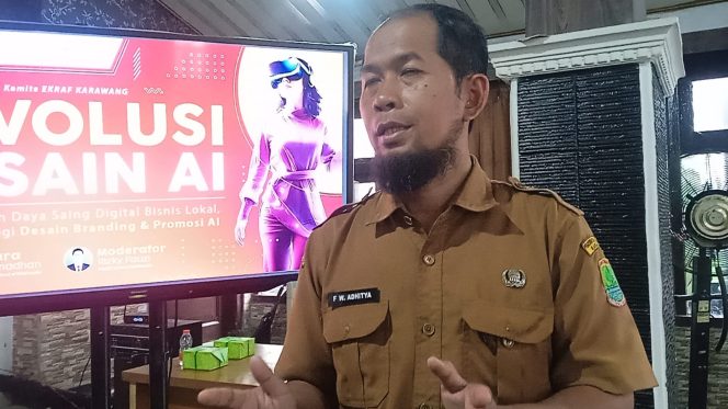 
					Komite Bidang Ekonomi Disparbud Karawang Gelar Pelatihan AI