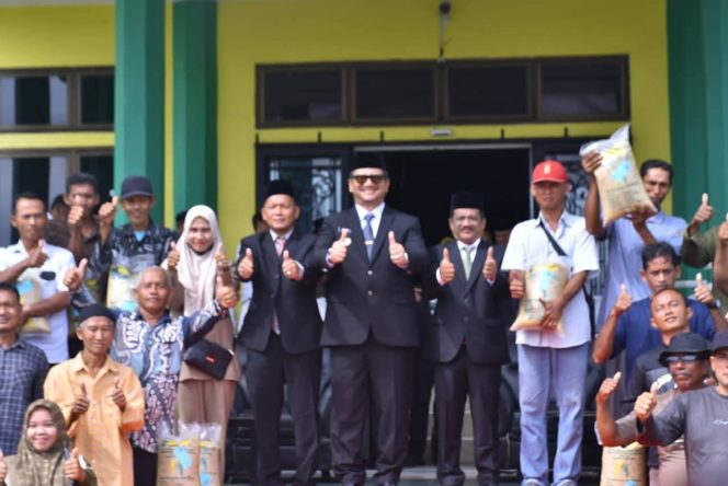 
					Perkuat Ketahanan Pangan, Aceh Tamiang Terima 25 Ton Bibit Padi dari Kementan