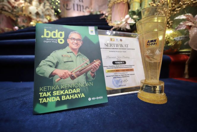 
					Pemkot Bandung Raih Penghargaan Terbaik I Anugerah Media Humas 2025 