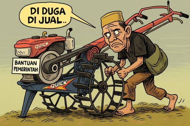 
					SK Poktan Dipinjam, Bantuan Traktor Aspirasi Dewan di Desa Pasanggrahan Maja Diduga Raib