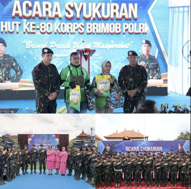 
					Polda Bali Gelar Syukuran HUT Ke-80 Korps Brimob Polri dengan Wujud Brimob Presisi Untuk Masyarakat