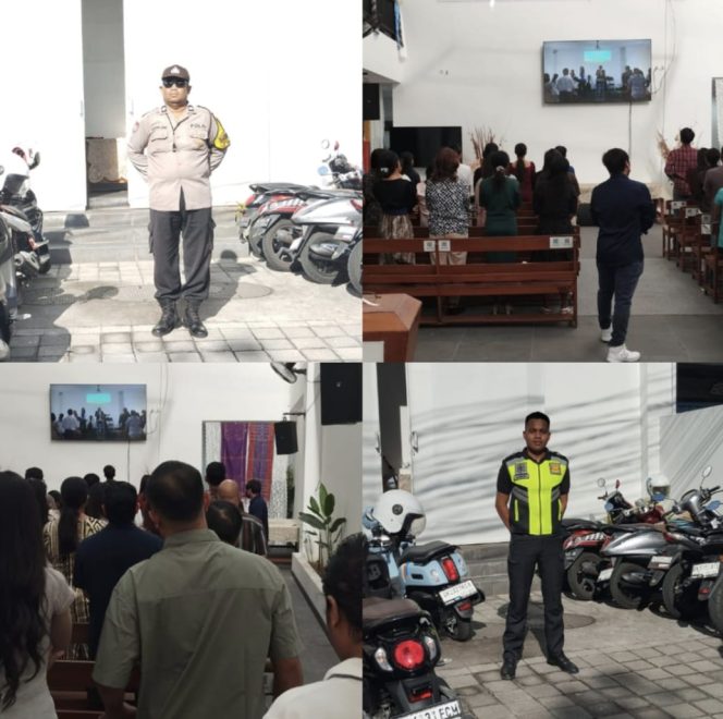 
					Pengamanan Giat Ibadah Gereja GKKAI Berjalan Aman dan Tertib