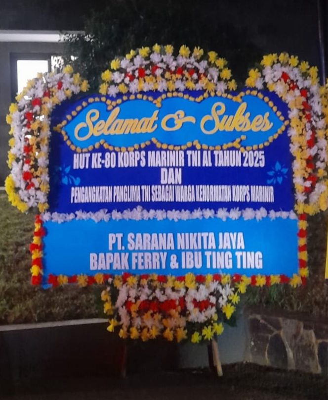 
					PT Sarana Nikita Jaya Ucapkan Selamat Ulang Tahun Ke 80 untuk Marinir