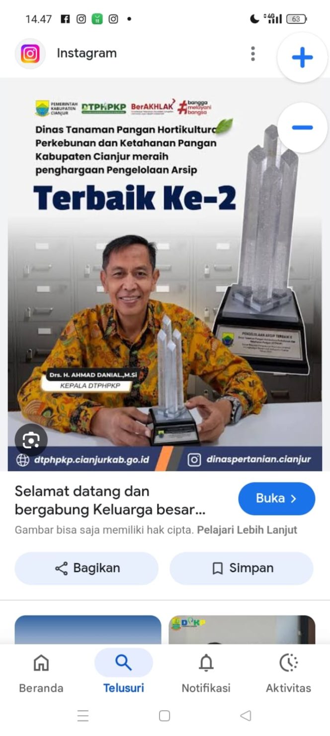 
					Kepala Dinas Pertanian Minta Semua Staf Menjalankan S.O.P