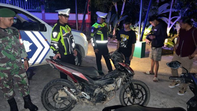 
					Patroli KRYD, Patroli Gabungan Polres Murung Raya Sambang Obyek Vital