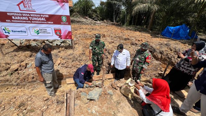 
					Peletakan Batu Pertama Koperasi Desa Merah Putih, Wujudkan Kemandirian Ekonomi Desa