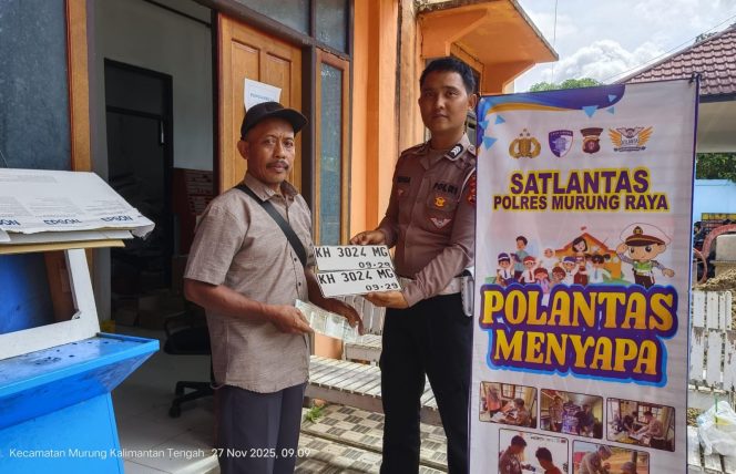 
					Optimalkan Pelayanan di Loket Samsat Murung Raya Pada Program Polantas Menyapa