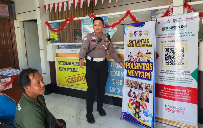 
					Polantas Menyapa, Layanan Pajak Kini Lebih Dekat, Ramahndan Cepat di Murung Raya