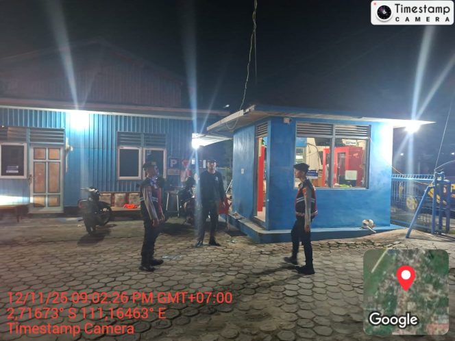 
					Patroli Malam Sat Samapta Polres Sukamara, Wujudkan Lingkungan Aman dan Kondusif