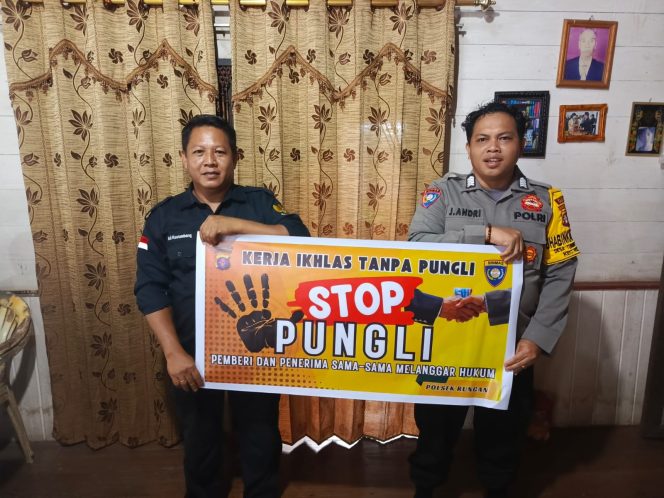 
					Lawan Pungutan Liar Polsek Rungan Bersama Masyarakat
