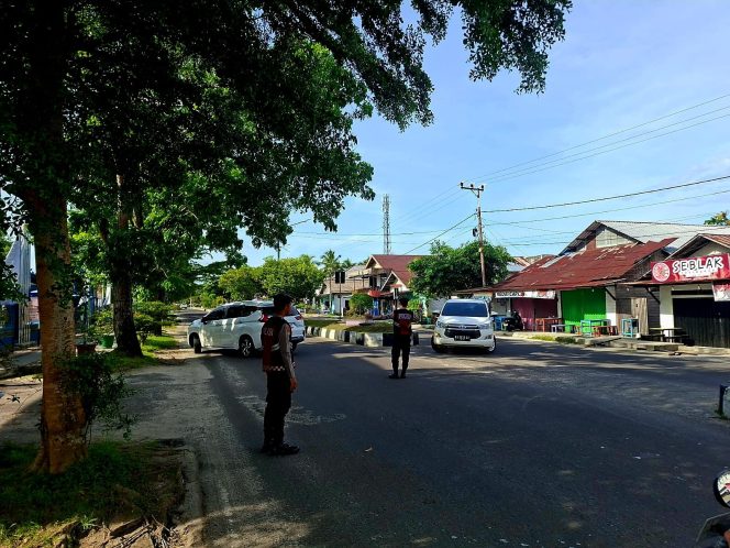 
					Gatur Pagi Samapta Jaga Ketertiban Lalin di Jalan Tjilik Riwut