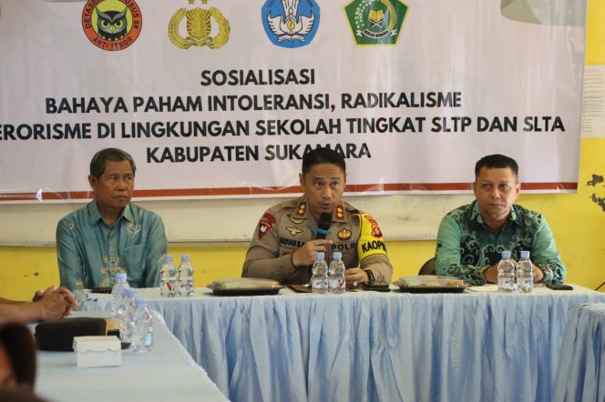 
					Sosialisasi Bahaya Paham Intoleransi, Radikalisme dan Terorisme di Kabupaten Sukamara
