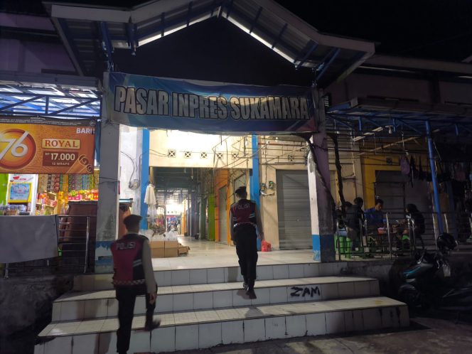
					Patroli Samapta Wujudkan Lingkungan Aman di Pasar Inpres