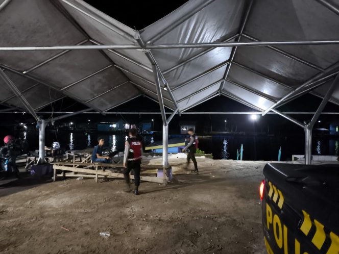 
					Patroli Samapta Sisir Pelabuhan Speed Boad Jaga Kamtibmas