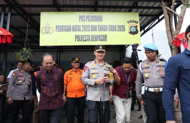
					Kapolda Bali bersama Gubernur Pastikan Pengamanan Natal