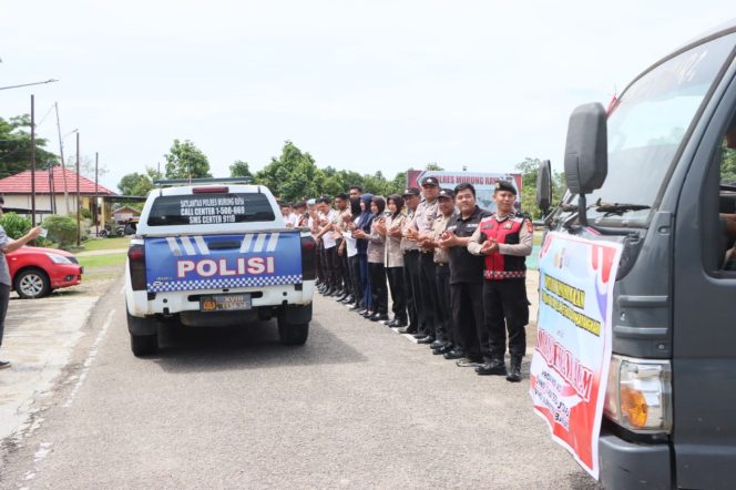 
					Polres Murung Raya Lepas Bantuan Kemanusiaan Untuk Korban Bencana di Aceh, Sumut dan Sumbar