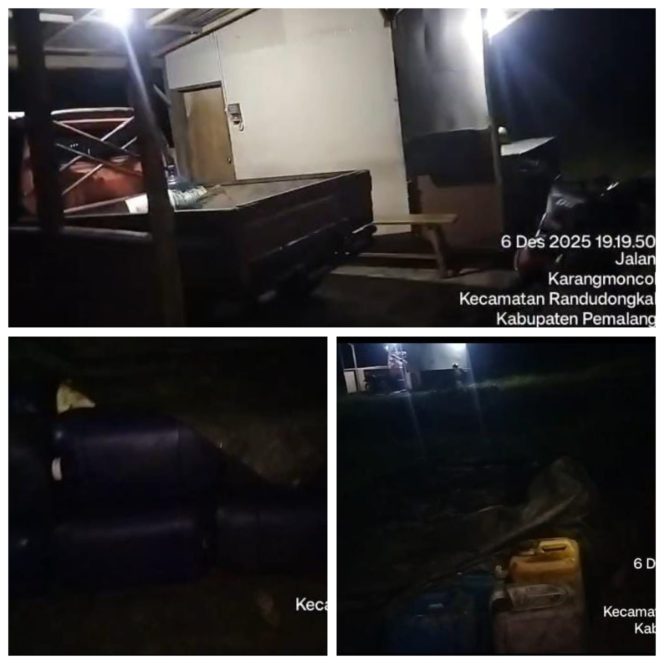
					Didapati Puluhan Jerigen Berisi Solar Subsidi Telah Ditimbun Di Area Persawahan Desa Bogo