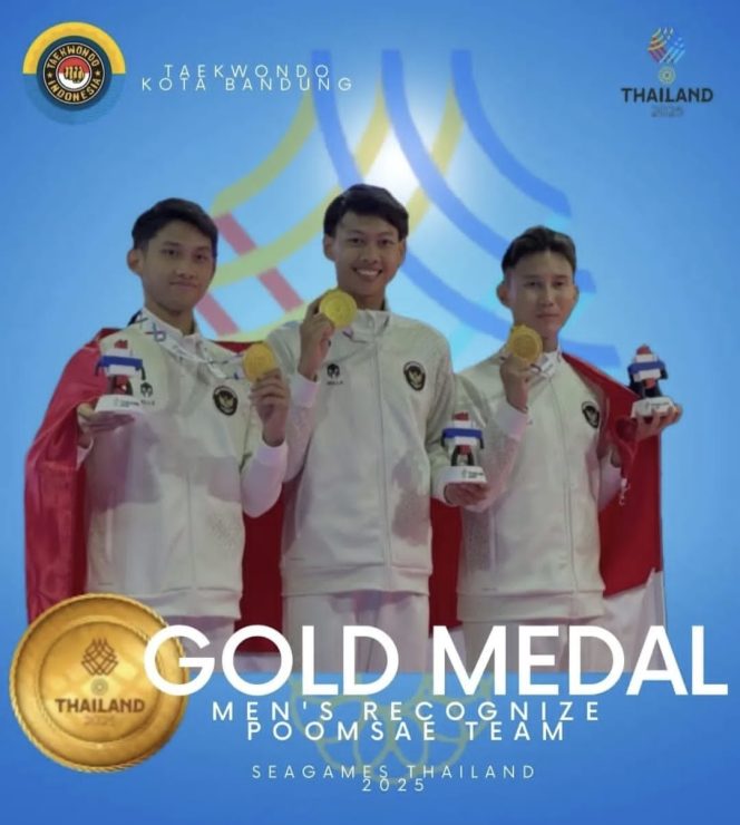
					Taekwondoin Kota Bandung Sumbang Medali Emas untuk Indonesia di SEA Games 2025