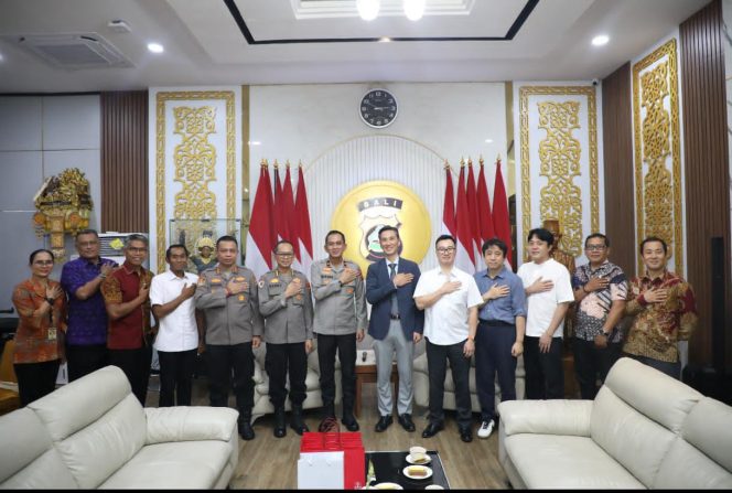 
					Wakapolda Bali Terima Kunjungan Kehormatan Atase Polisi Korea Selatan di Mapolda Bali