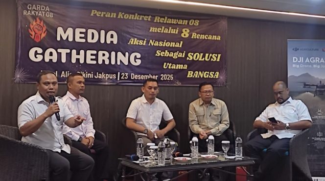 
					Irfan Jaya, Owner Reskita Group, Dukung Garda Rakyat 08 Siapkan 8 Aksi Nasional Cetak Sawah Baru hingga Perumahan Subsidi Tanpa DP dan Tanpa SLIK OJK 