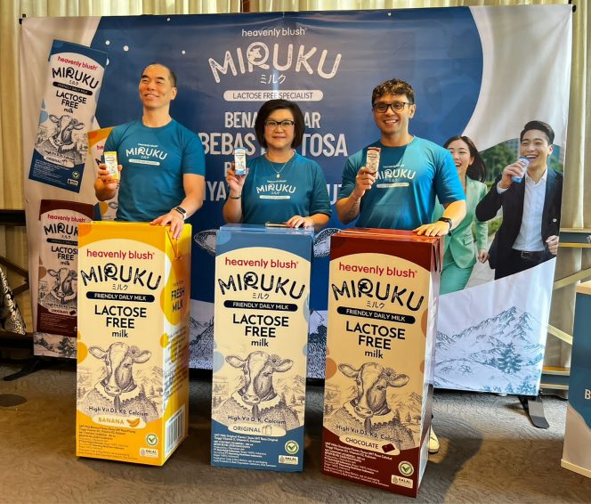 
					Heavenly Blush MIRUKU, Susu Nyaman di Perut, Benar-Benar Bebas Laktosa