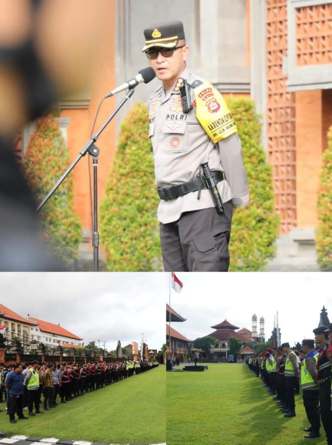 
					Polda Bali Terjunkan Ratusan Personel, Pertebal Pengamanan Gereja