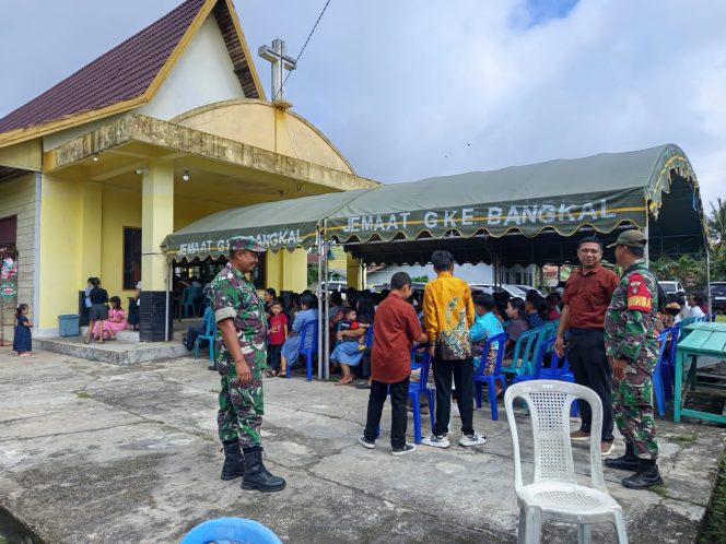 
					Ciptakan Rasa Aman, Kodim 1015/Sampit Amankan Ibadah Natal di Wilayah