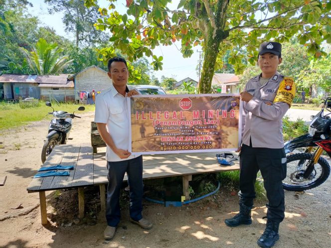 
					Turun ke Masyarakat: Polsek Rungan Edukasi Larangan Tambang Ilegal dan Risiko Penjara