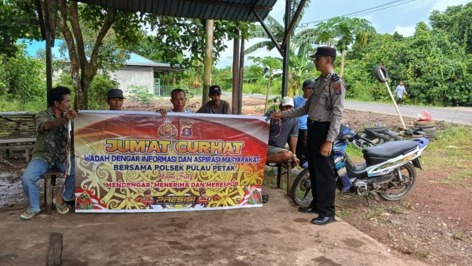 
					PERSONEL PULAU PETAK LAKSANAKAN KEGIATAN “JUM’AT CURHAT” GUNA MENDENGAR KELUHAN MASYARAKAT SECARA LANGSUNG