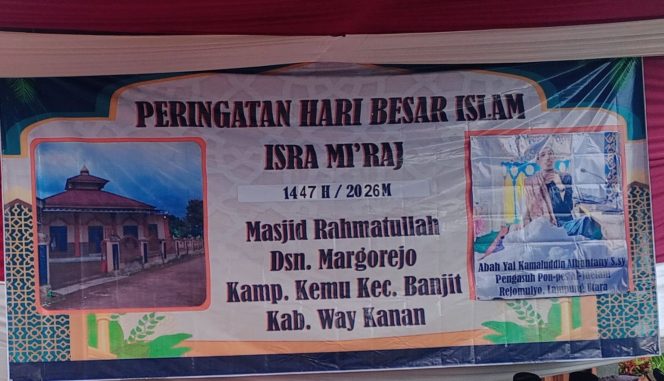 
					Isra Mi’raj di Dusun Dua Margorejo, Kampung Kemu, Hadirkan Ratusan Jamaah