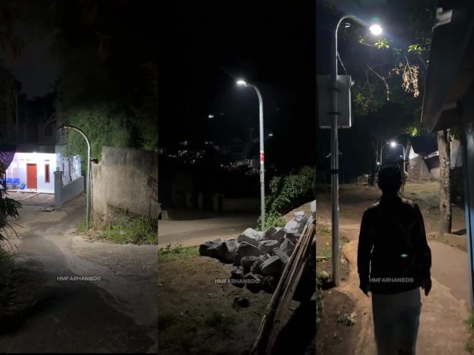 
					Tak Lagi Waswas, Warga di Perbatasan Pasirwangi Nikmati Jalan yang Kini Terang Benderang