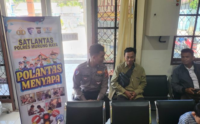 
					Polantas Menyapa, Pelayanan Samsat Murung Raya Berjalan Humanis dan Responsif