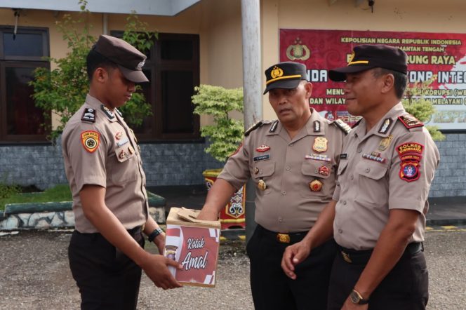 
					Polres Murung Raya Galang Dana Untuk Keluarga Personil yang Meninggal Dunia