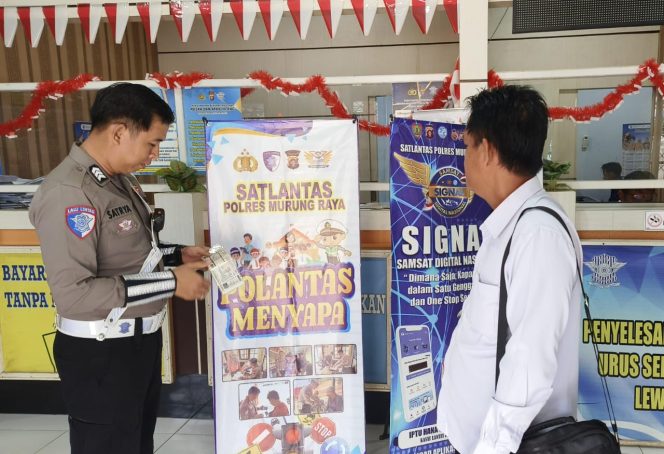 
					Polantas Menyapa, Satlantas Polres Murung Raya Hadirkan Pelayanan Publik Yang Profesional dan Modern