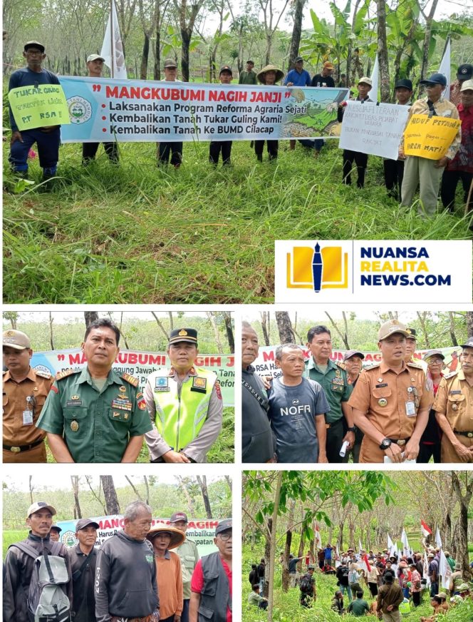 
					Mangkubumi Geruduk Perkebunan PT Rumpun Sari Antan, Trisno dan Aji Taswin Pimpin Aksi Tagih Janji Lahan 30 Hektar