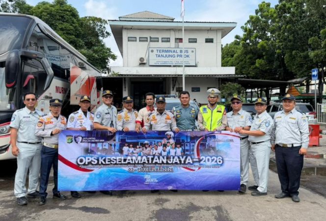 
					Jasa Raharja DKI Bersama Satlantas dan Sudinhub Gelar Ramcheck Bus di Terminal Tanjung Priok, Pastikan Keselamatan Penumpang